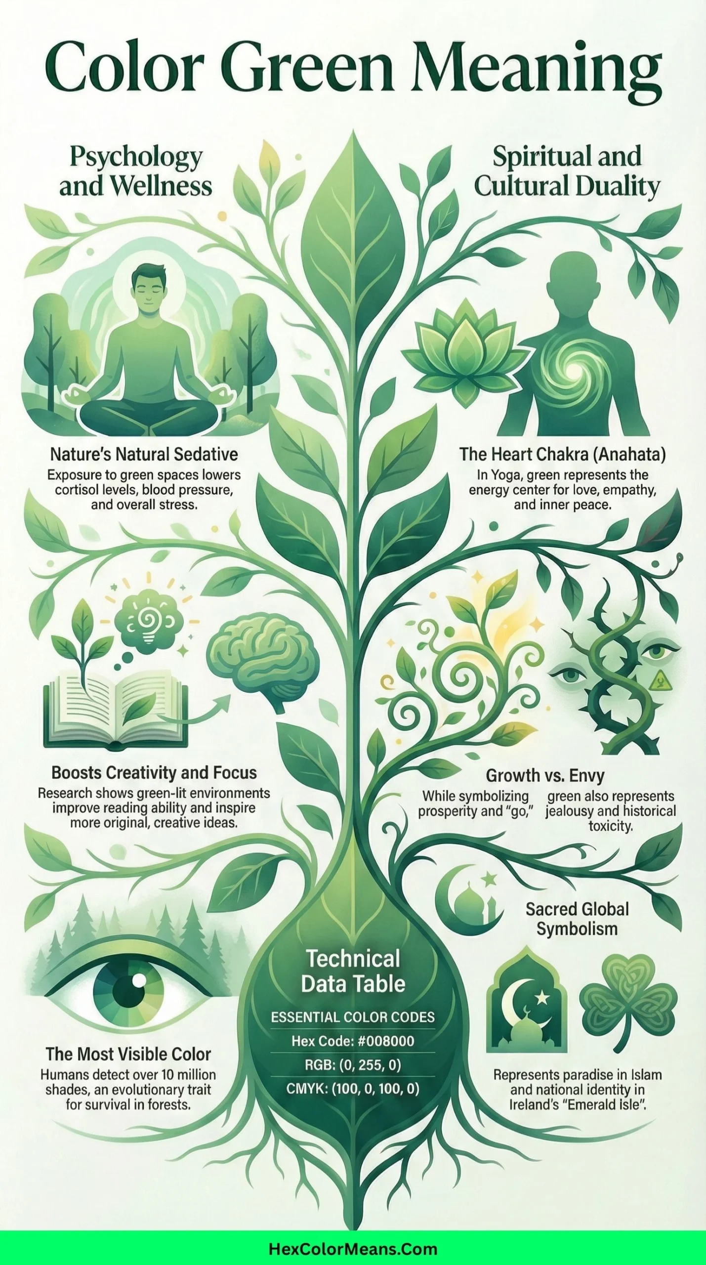 infographic-showing-color-green-meaning-codes-symbolism-psychology