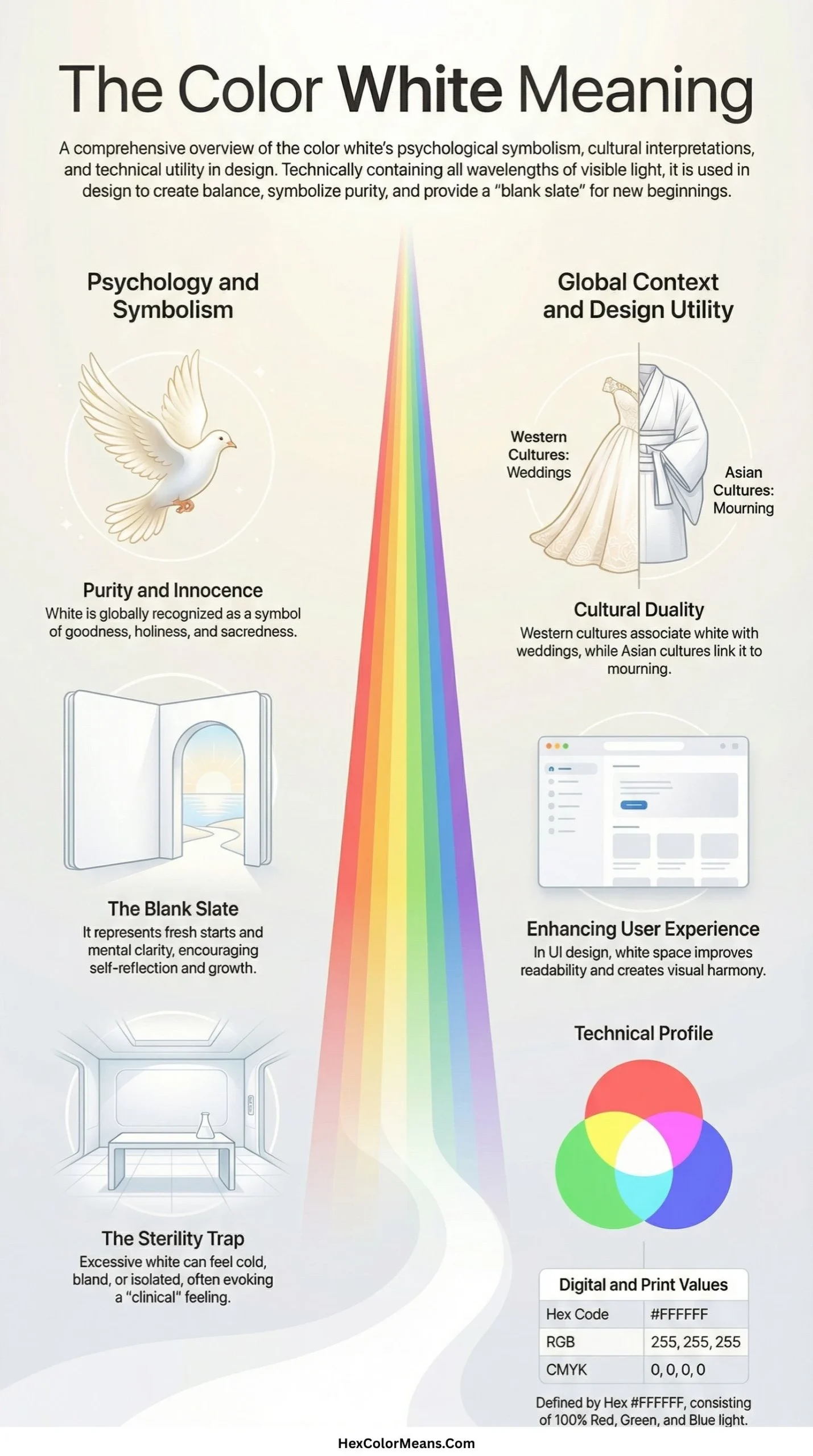 infographic-showing-color-white-meaning-in-different-aspects-along-with-hex-rgb-cmyk-values